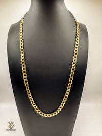 18k Gold Cuban Link Chain (26 inches)